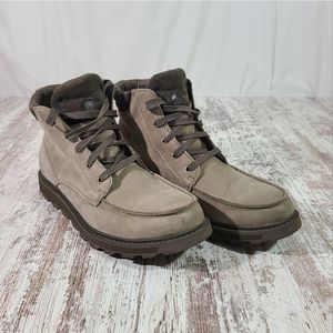 NWOB Sorel Madson II Moc Toe Boots Waterproof Nubuck  Leather 10.5 NM3851-297
